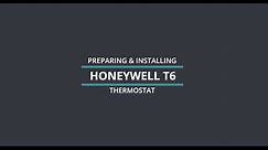 How To: Install Honeywell T6 Pro Thermostat