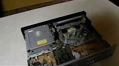 How to you clean a DVD player VCR combo