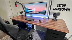 Budget IKEA Desk - Desk Setup Makeover