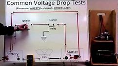 Voltage Drop Test - Made Easy