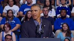 Obama's college speech in 100 seconds