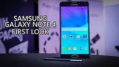 Samsung Galaxy Note 4 First Look!
