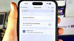 How To Access iPhone Passwords!