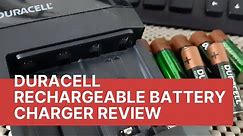 Duracell rechargeable battery charger review