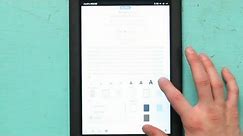 How to Fix the Font Size on a NOOK Color : About NOOK Readers