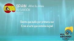 Alfred and Amaia - Tu canción (Spain) [LYRICS] Eurovision 2018