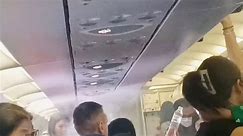 Smoke engulfs AirAsia airplane cabin after power bank explodes