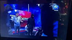 Moment gunmen take over Ecuador TV studio as terrified viewers watch live
