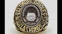 Baltimore Orioles 1970 MLB World Series Championship Ring