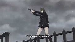 Epic anime gun fight