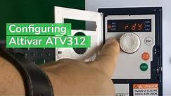 Programming Altivar ATV312 for Local Speed and 2 Wire Start Stop Control | Schneider VFD