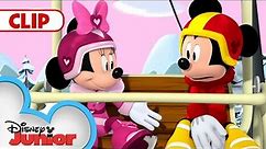 Mickey and Minnie: On Ice! ⛸ | Mickey Mouse Funhouse | Disney Junior