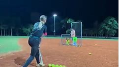 One of my favorite drills to work on tracking pitches. 5 softballs fit across the plate. The ball closest to the batter is 1 and the ball the furthest is 5. You will hit normal front toss while also saying which ball, the ball being tossed, is crossing over on the ground. This will help with recognizing pitch locations and help with timing, opposed to just going up there and swinging to swing. For example, if you call out a 4 or 5, the ball you hit should be going more opposite field since it’s