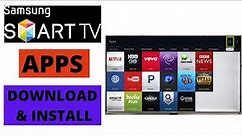 How to Download & Install Apps on Samsung Smart TV