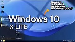 Windows 10 X Lite— How to Download & Install & Review 2023