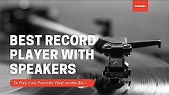 Best Record Players With Speakers To Buy In 2023 || Top 5 Record Player Review
