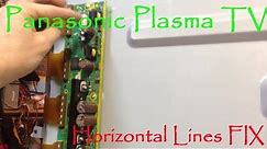 Panasonic Plasma TV Horizontal Lines FIX