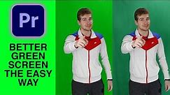 HOW TO FIX A BAD GREEN SCREEN THE EASY WAY