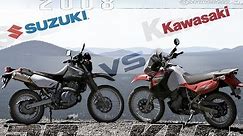2008 Kawasaki KLR650 vs. Suzuki DR650SE Preview - MotoUSA