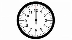 Reloj de Agujas: Temporizador Completo de 12 Horas para Tu Día 🕛