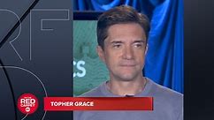 Topher Grace unveils secrets on “Three Random Questions” with On The Red Carpet | Interview