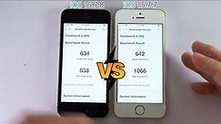 iPhone SE iOS 15.7.8 vs iOS 15.7.7 - Speed Test