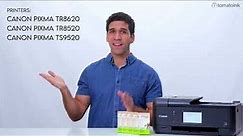 Canon PIXMA TR8620 Ink Cartridges Installation Guide