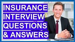 INSURANCE Interview Questions and Answers (Insurance Clerk, Insurance Broker, Agent & Manager)