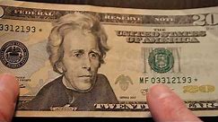 Star Note $20 Twenty Dollars 2013 Circulation Find rare