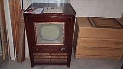 RCA CT100 1954 First Color Television Analysis For A Fellow Collector