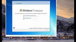 How to Install Windows 7