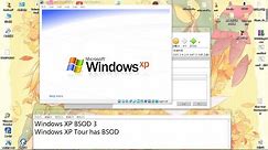 [VM Vbox]Windows XP tour has Bsod (compilation)