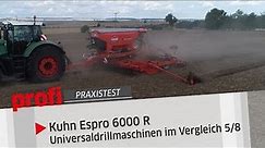 Kuhn Espro 6000 R im 6-m-Universaldrillmaschinen im Vergleich (5/8) | profi #Praxistest