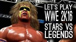 Let's Play WWE 2K16 on Xbox One - Modern Superstars vs Wrestling Legends