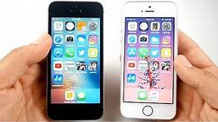 iPhone SE iOS 10.3.3 vs iPhone SE iOS 11 Goldmaster!