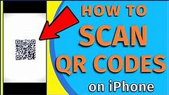 How To Scan QR Code On iPhone 11 iOS 14 (Built-In Scanner)