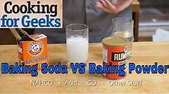 Baking Powder and Baking Soda — What’s the Difference?