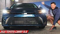 *HANDS ON* The New 2025 Toyota Camry "XLE" is an Elegant and Techy Hybrid Sedan