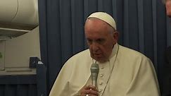 Pope says parents of gay children shouldn't condemn them