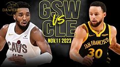 Golden State Warriors vs Cleveland Cavaliers Full Game Highlights | Nov 11, 2023 | FreeDawkins