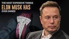 The Most Expensive Things Elon Musk Has Ever Owned