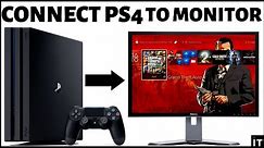 2 WAYS TO CONNECT PS4 TO ANY PC MONITOR ||EASY METHOD||
