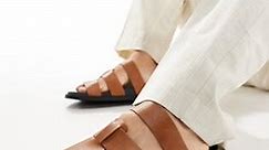 ASOS DESIGN sandals in tan  | ASOS
