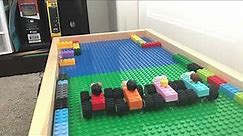 Pixels Pac-Man scene LEGO stop motion