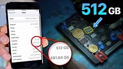 A 512GB iPhone Exists! How To Upgrade Storage 1600%