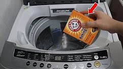 How To CLEAN Your Washing Machine Using Baking Soda - Quick & Easy!