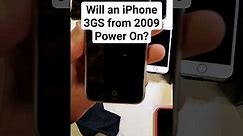iPhone from 2009 !!! Will this iPhone 3GS Still Power On ???