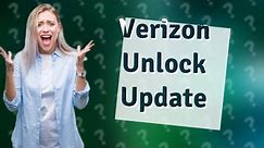 Is Verizon SIM locked?
