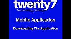Mobile Application: Downloading the Verizon One Talk App