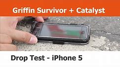 Griffin Survivor + Catalyst Case - Drop Test - iPhone Cases